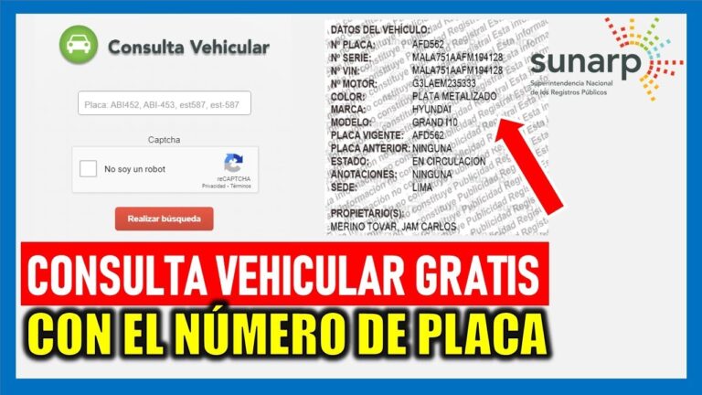 Cómo consultar el estado de su placa vehicular en Colombia 2 consultar placa