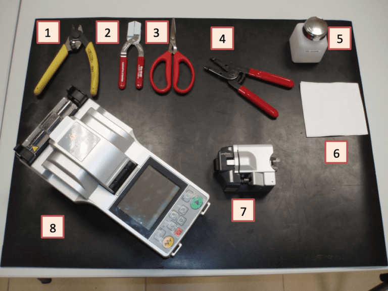Cómo se realiza un empalme por fusión en fibra óptica 2 empalme fusion