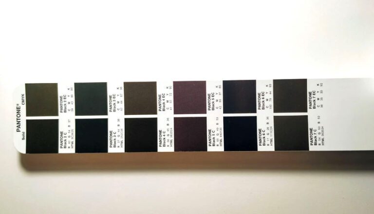 negro pantone