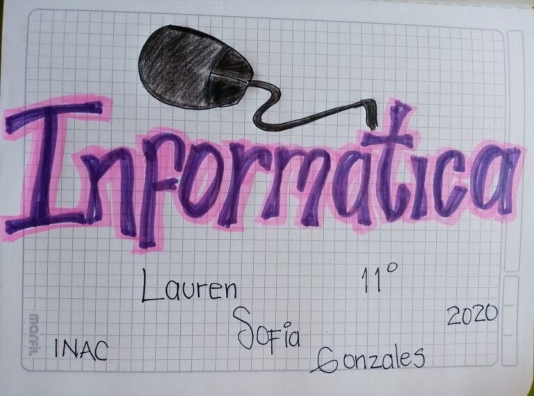 Cómo crear una portada para un trabajo de informática 2 portada informatica