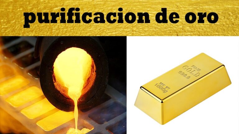 Purificación del oro con fuego: proceso y técnicas 2 purificacion oro