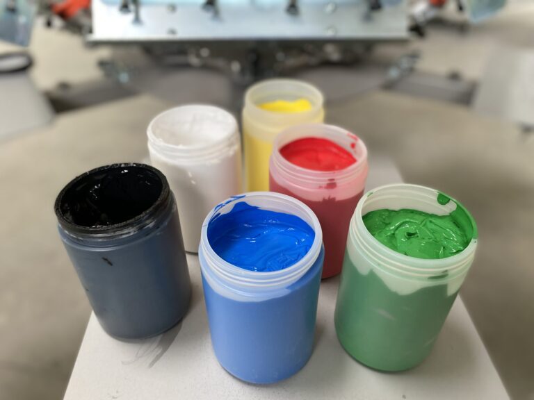 Cómo preparar tintas para serigrafía paso a paso 2 tintas serigrafia